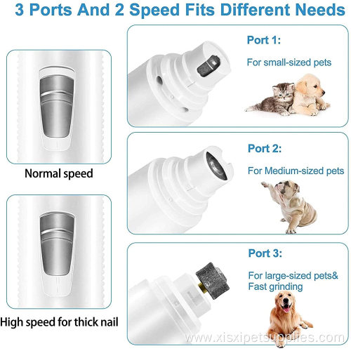 Electric Paw Trimmer Clipper pet nail grinder usb